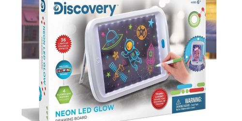 Discovery Kids Neon LED Drawing Board Only $12 Shipped on Belk.online (Regularly $40)