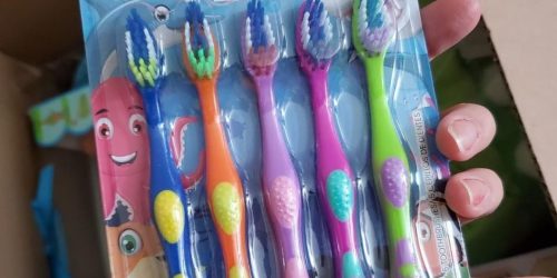 Dr. Fresh Toothbrush 6-Packs for Kids & Adults Only $1 on Walmart.online (Just 17¢ Each)