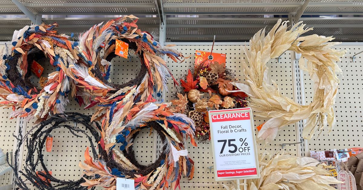 Fall Clearance Hobby Lobby