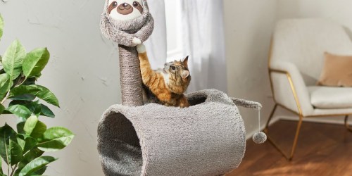 Frisco Animal Series Cat Tunnel w/ Scratching Post ONLY $29.83 on Chewy.online (Reg. $60)