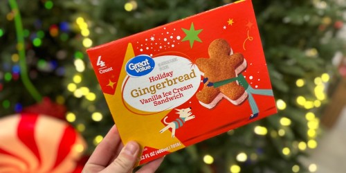 *NEW* Walmart Holiday Frozen Treats | Gingerbread Ice Cream Sandwiches & More!