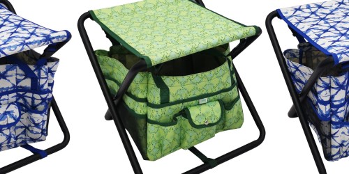 Folding Gardening Stool w/ Detachable Tote Bag Only $15 on Walmart.online (Regularly $30) + More