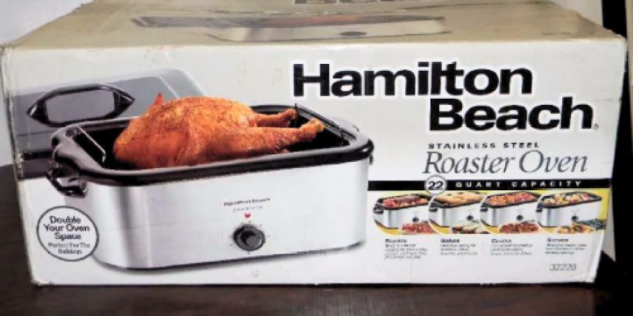 Hamilton Beach Roaster Oven from $31.49 on Kohl’s.online (Reg. $75) – Great for Thanksgiving