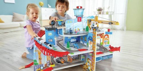 Hape Mega City Railway Set w/ Accessories Just $44.91 on Samsclub.online (Regularly $90)