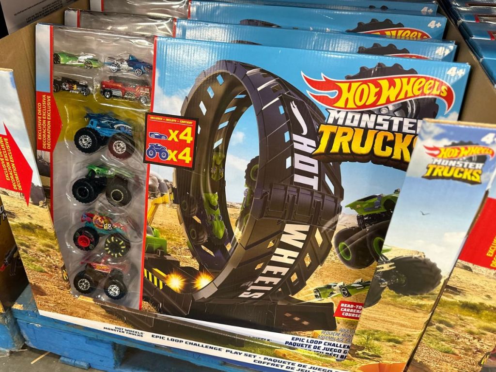 Hot Wheel Monster Truck Set at Sam's Club