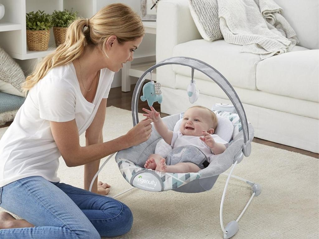 Ingenuity SmartBounce Automatic Baby Bouncer Seat