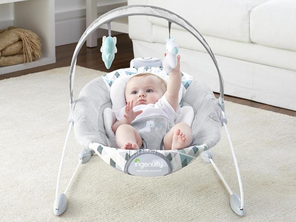 Ingenuity SmartBounce Automatic Baby Bouncer Seat