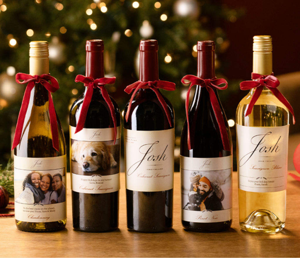 Josh Cellars Wine Bottles with FREE Custom Labels