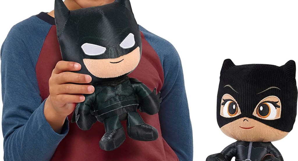 Just Play Batman & Selina Kyle Plush Toys 2 Pack