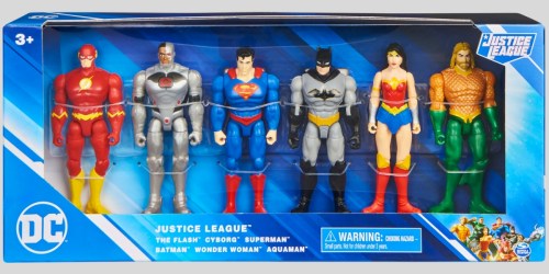 DC Justice League Action Figures 6-Pack Only $25 on Walmart.online (Great Gift Idea)