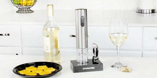 Kalorik Electric Corkscrew Just $14.52 on Kohls.online (Regularly $60)