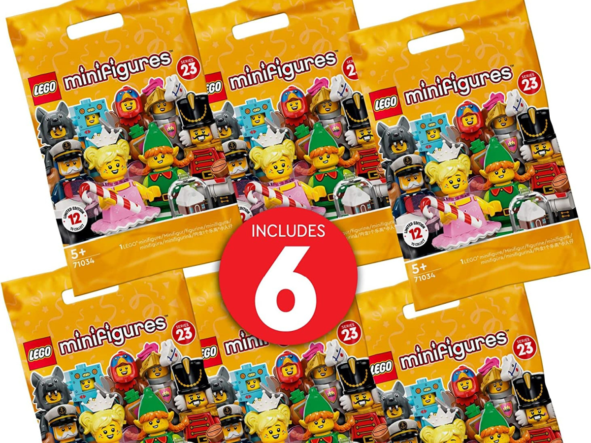 LEGO minifigures bags