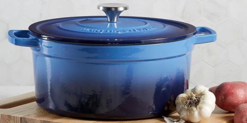 Martha Stewart Cast Iron 2-Quart Dutch Oven Just $29.93 on Macy’s.online (Reg. $100)