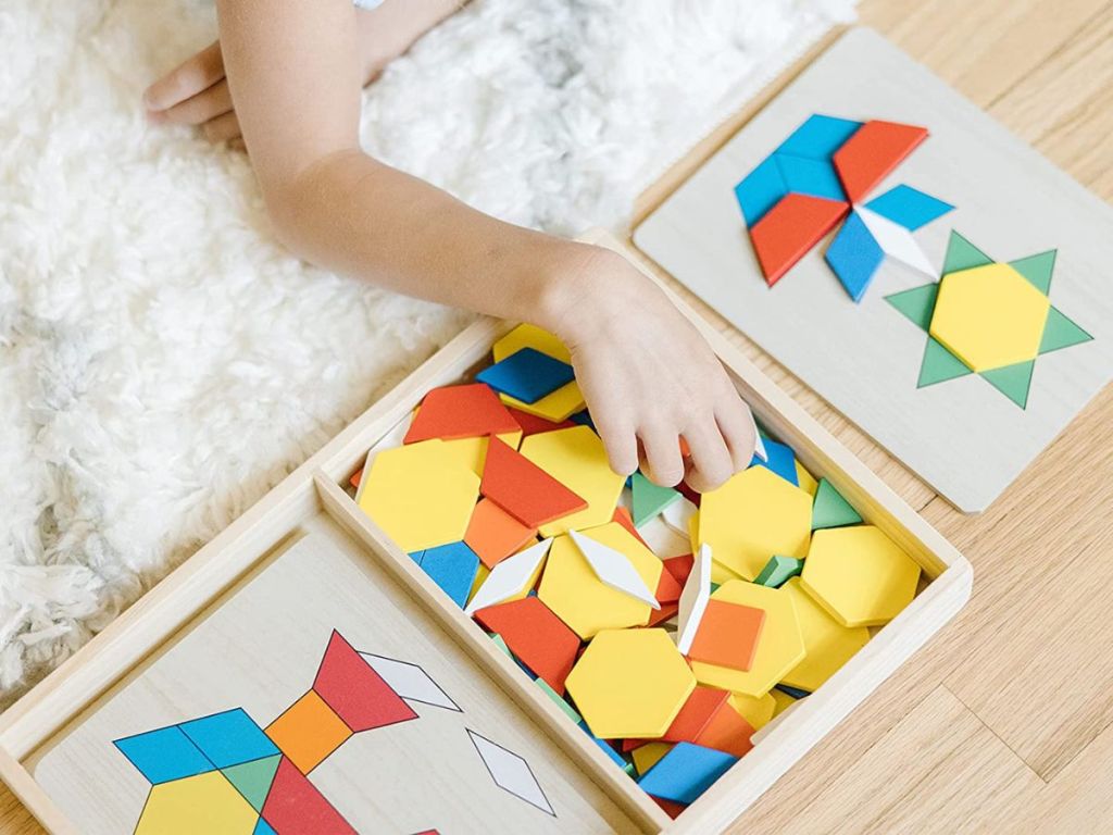 Melissa & Doug Pattern Blocks