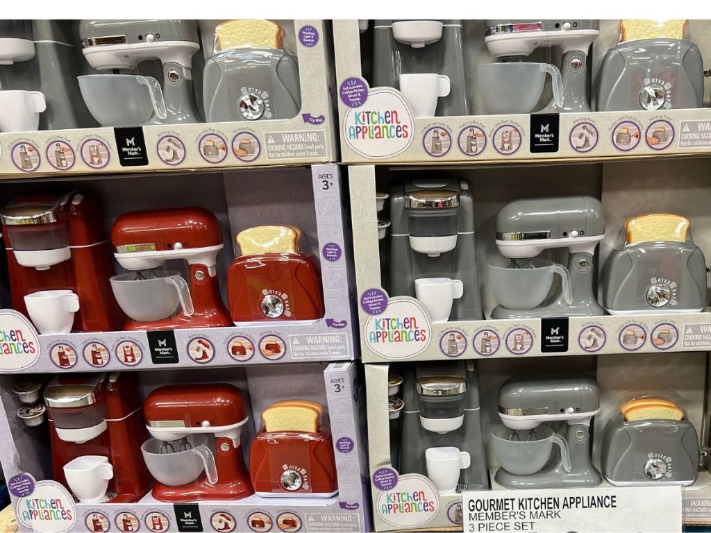 Sam's Club 3-piece toy appliance sets at Sam's Club