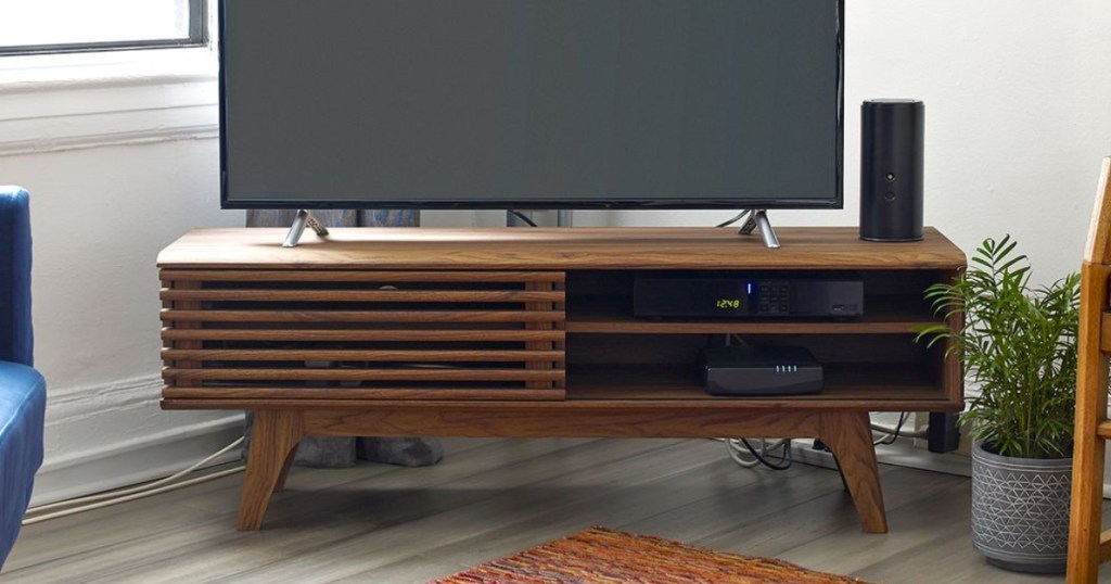 Modway Render 48" Mid-Century Modern Low Profile Media TV Stand