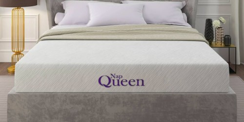 Nap Queen Elizabeth 12″ King Memory Foam Mattress Only $249 Shipped on Walmart.online (Reg. $459)