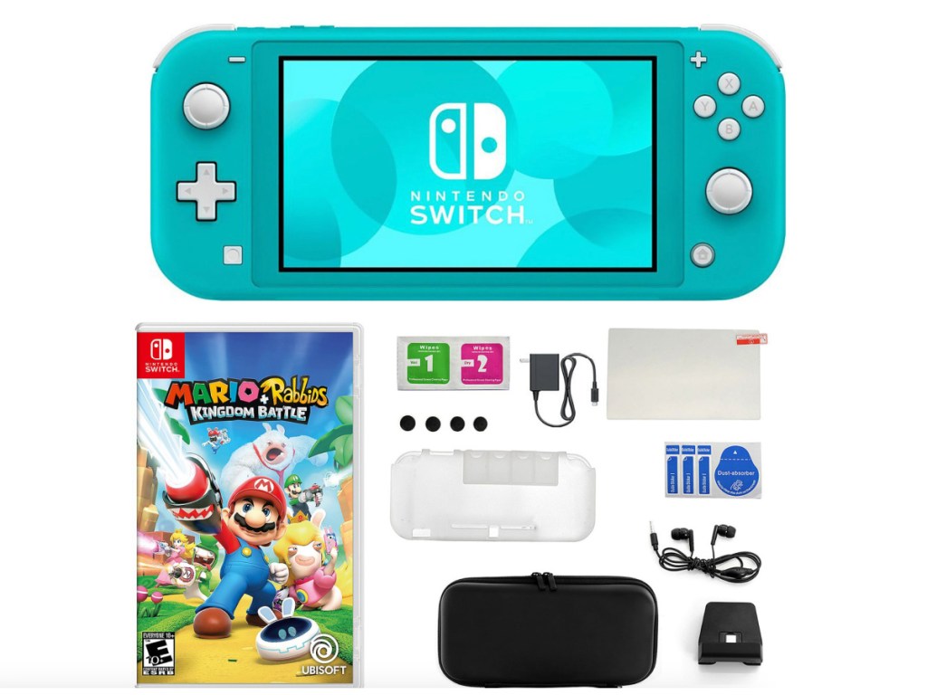 Nintendo Switch Lite with Mario+RabbidsBundle