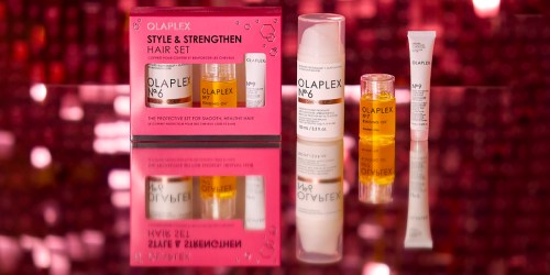 Olaplex Style & Strengthen Gift Set Only $33.60 on Kohl’s.online ($67 Value)