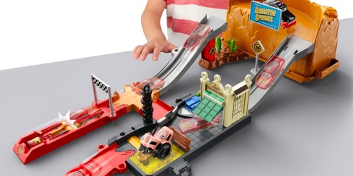 Disney Pixar Cars Race & Go Playset as Low as $14.65 on Amazon or Target.online (Regularly $27)