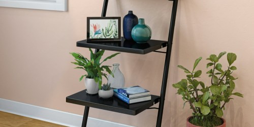 Sauder 3-Tier Leaning Bookshelf Just $26 on Walmart.online (Regularly $46)