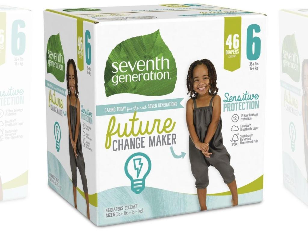 Seventh Generation Baby Diapers for Sensitive Skin