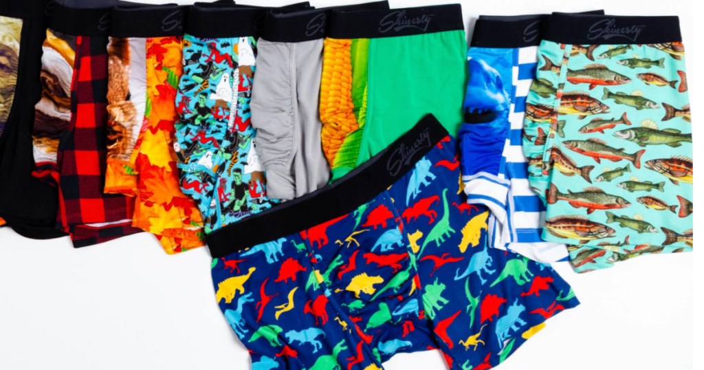 Shinesty Boxers in different patterns