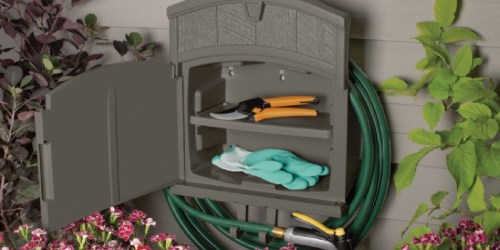 Suncast Hose Hanger w/ Cabinet Just $10 on Walmart.online (Regularly $20)