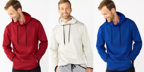 Tek Gear Men’s Fleece Sweatshirts Only $15 on Kohls.online (Regularly $40) | Great Gift for Dad!