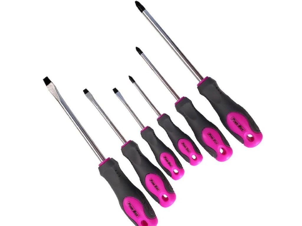 The Original Pink Box 6-Piece Magnetic Screwdriver Set-2