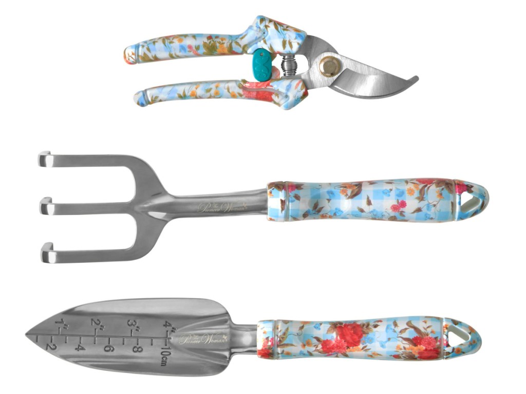 The Pioneer Woman Sweet Rose Gardening Tool Set