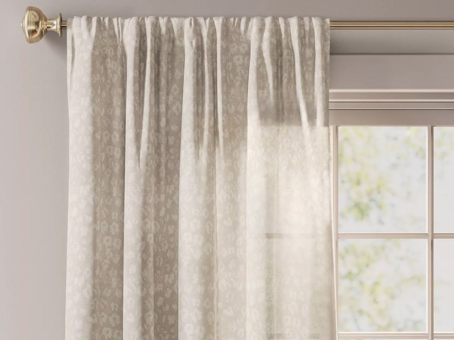 Threshold Printed Farrah Light Filtering Curtain Panel