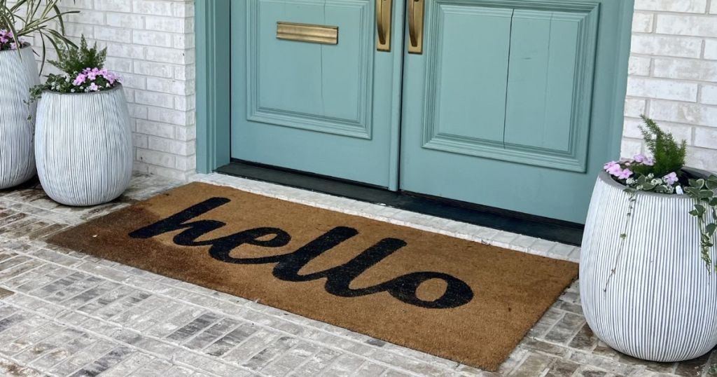 Winston Porter Hello Doormat