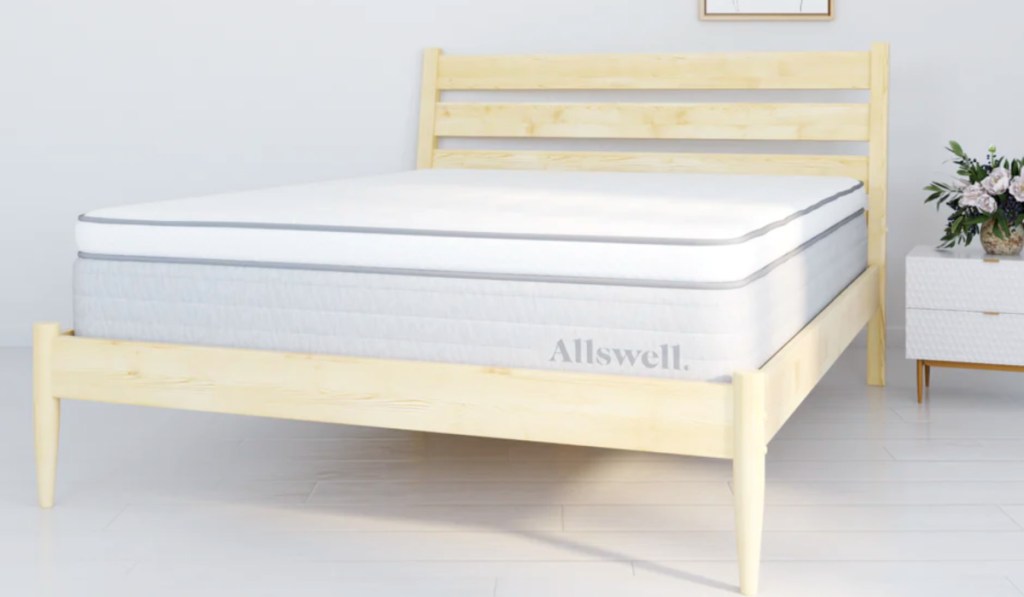 white matress with euro topper