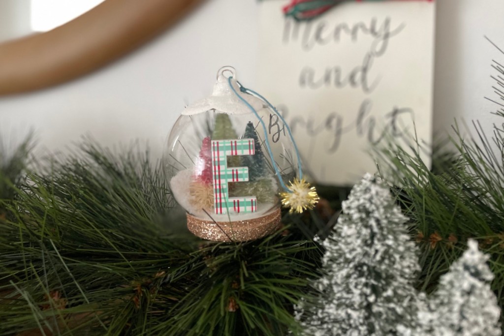 unique snowglobe ornament