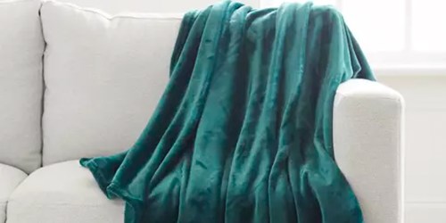 65% Off Plush Throw Blankets + Free Shipping on Belk.online | Lots of Styles from $10.50 Shipped