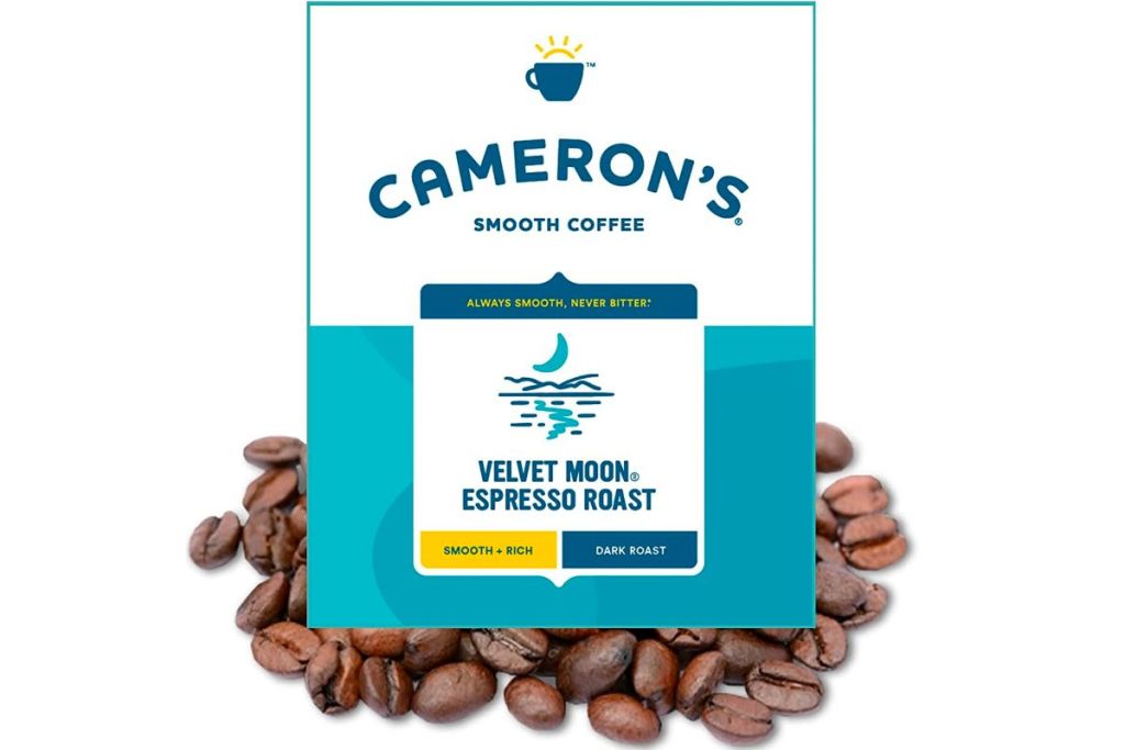 cameron velvet moon espresso whole bean