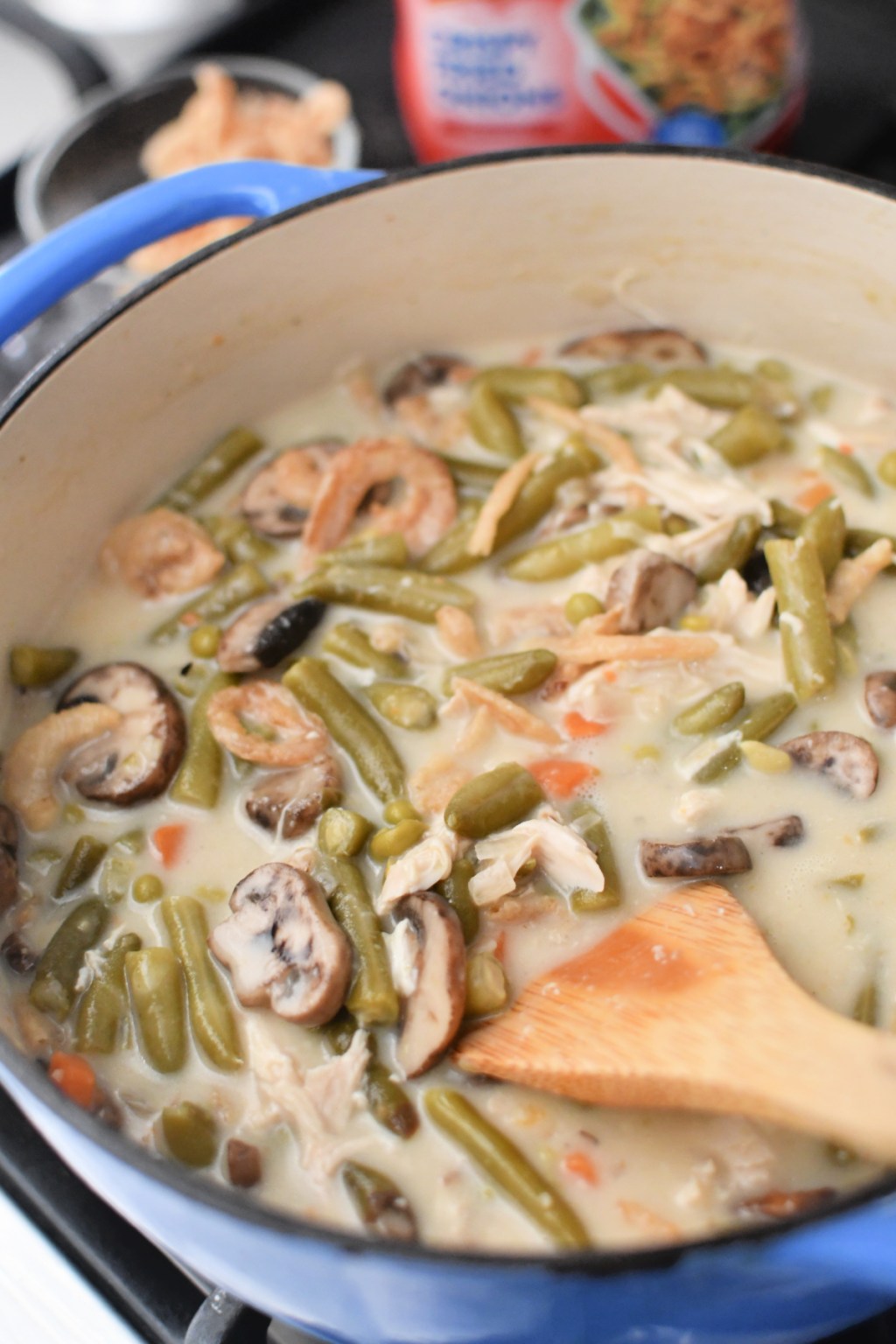 dutch oven with finished soup