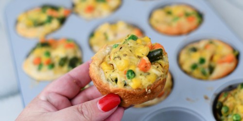 Bake Mini Chicken Pot Pies Using Just 4 Ingredients