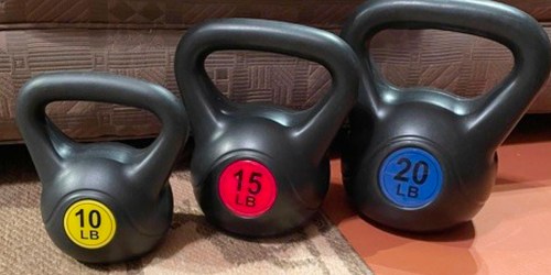 Kettlebell Weight Sets From $19.99 on Walmart.online (Regularly $30) + More