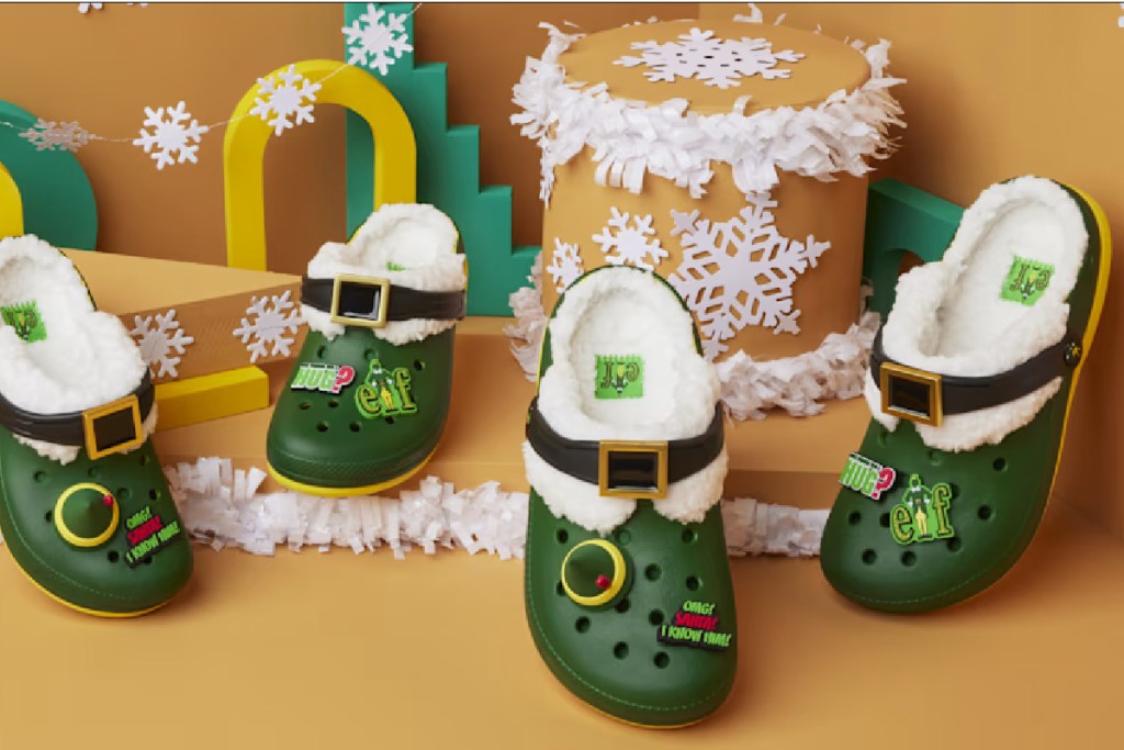 elf crocs and jibbitz