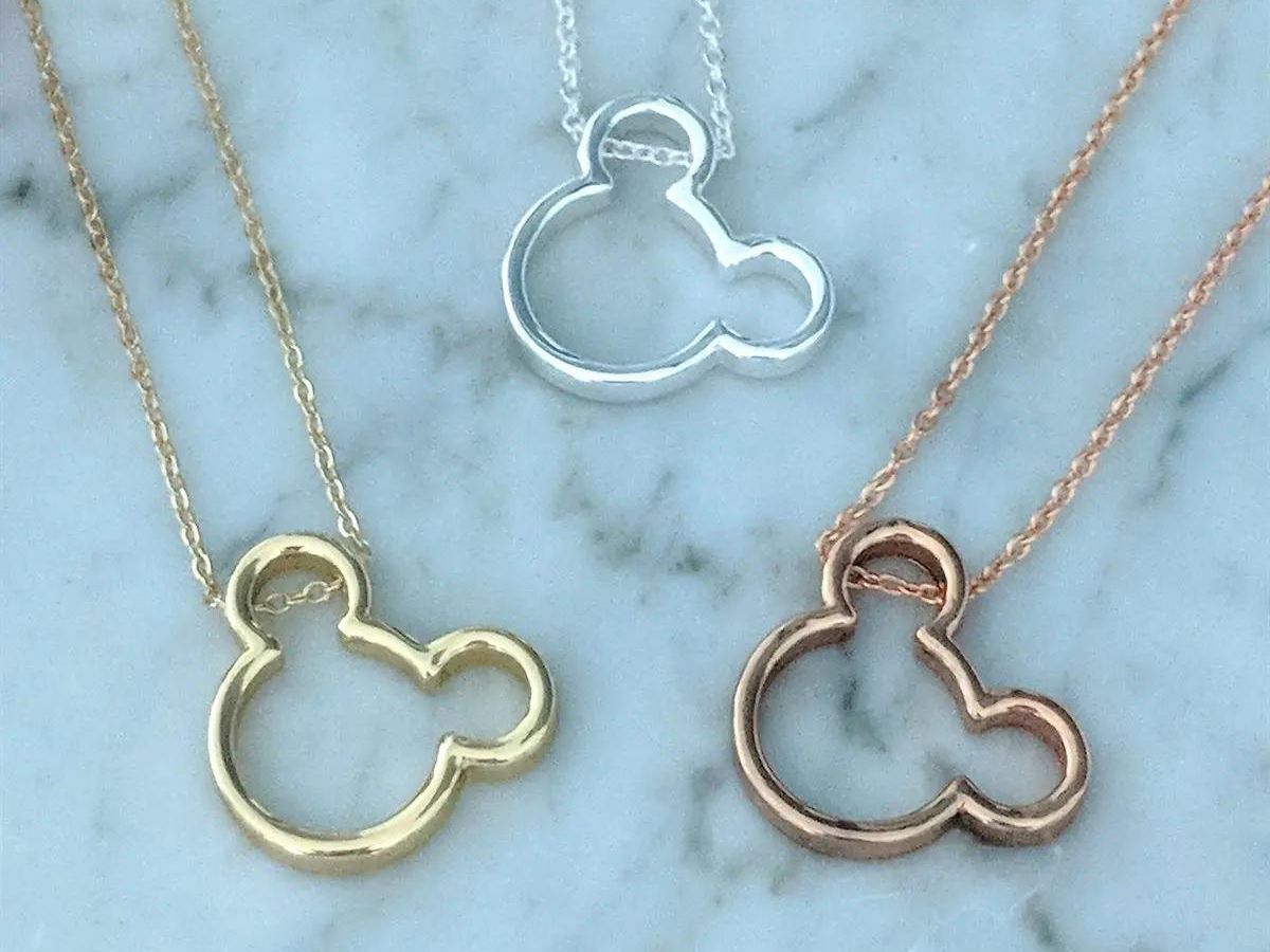 mouse ear necklaces