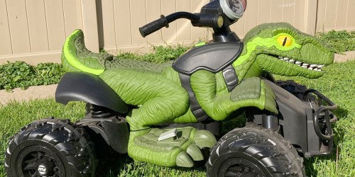 Power Wheels Jurassic World Dino Racer ATV Ride-On Just $197 Shipped on Walmart.online (Regularly $299)