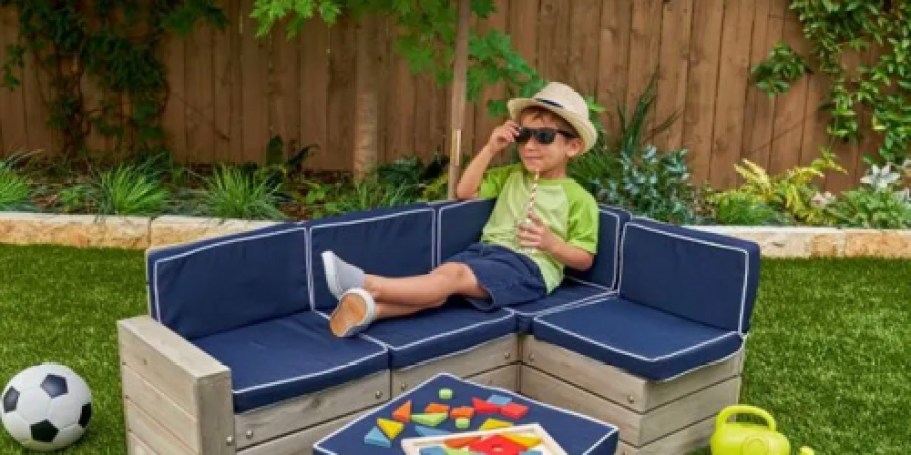 KidKraft Outdoor Wooden Sectional Only $161.99 Shipped (Reg. $270) + Earn $30 Kohl’s Cash