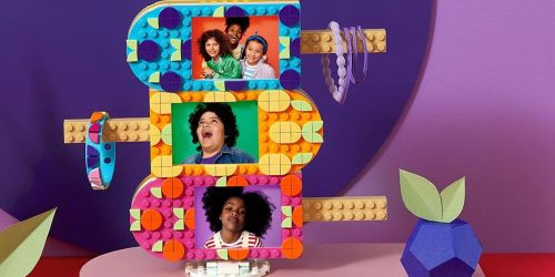 LEGO Dots Ice Cream Picture Frame & Bracelet Holder Kit Only $17.99 on Amazon (Reg. $30)