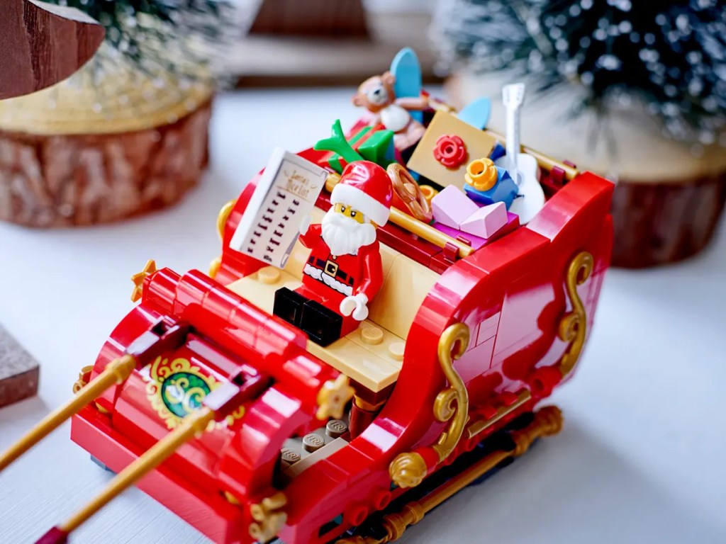 lego santa sleigh