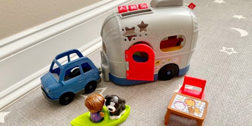 Fisher Price Little People Light-Up Camper Set Just $22.99 on Amazon (Regularly $33)