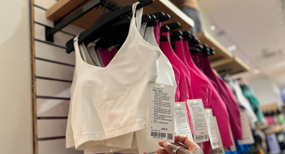 lululemon We Made Too Much Sale | Align Cami Tanks JUST $29 Shipped (Reg. $68) + More