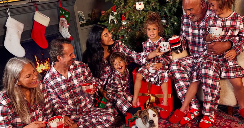 matching family pajamas