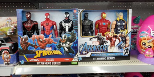 Marvel Avengers or Spider-Man Action Figures 3-Pack Only $20 Shipped on Walmart.online (Black Friday Deals Live NOW!)